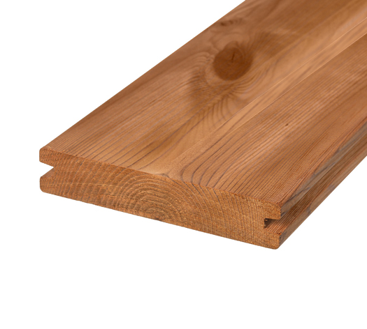 Thermory® Knotty Pine Decking Grooved & No Groove-image