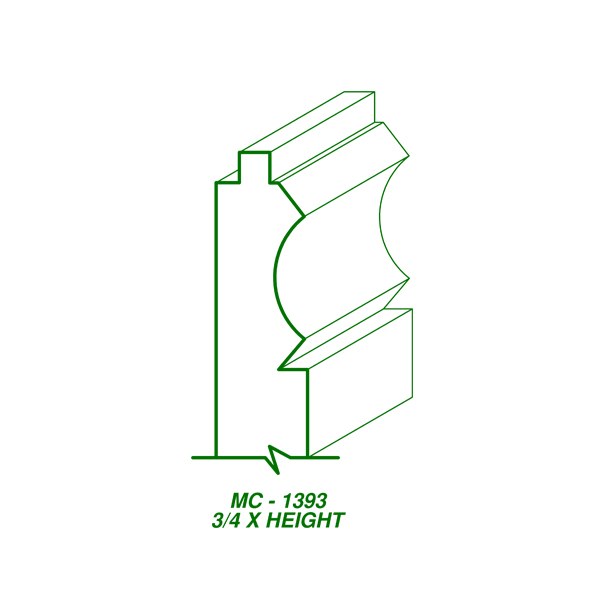 MC-1393 (3/4" x HEIGHT)-image
