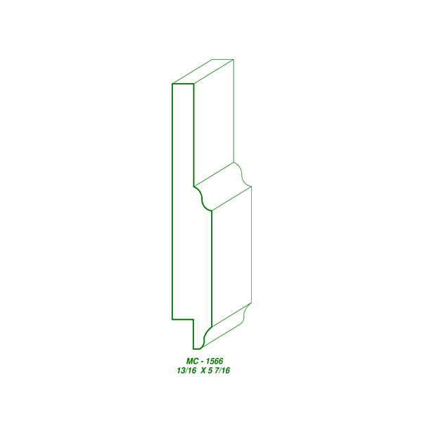 MC-1566 (13/16 x 5-7/16")-image