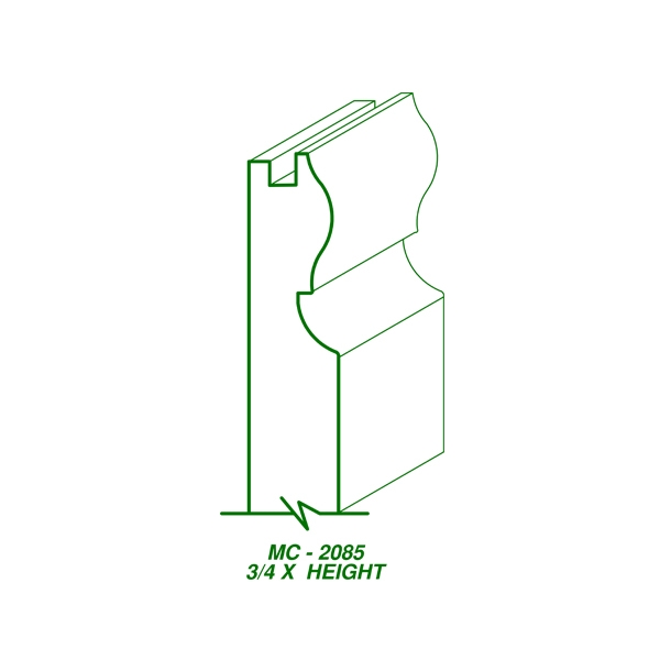 MC-2085 (3/4" x HEIGHT)-image
