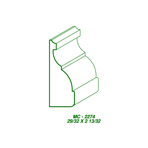 MC-2274 (29/32 x 2-13/32")-image