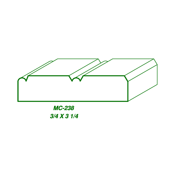 MC-238 (3/4 x 3-1/4")-image