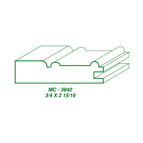 MC-3842 (3/4" x 2-15/16")-image