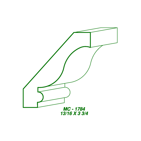 MC-1784 (13/16 x 3-3/4")-image
