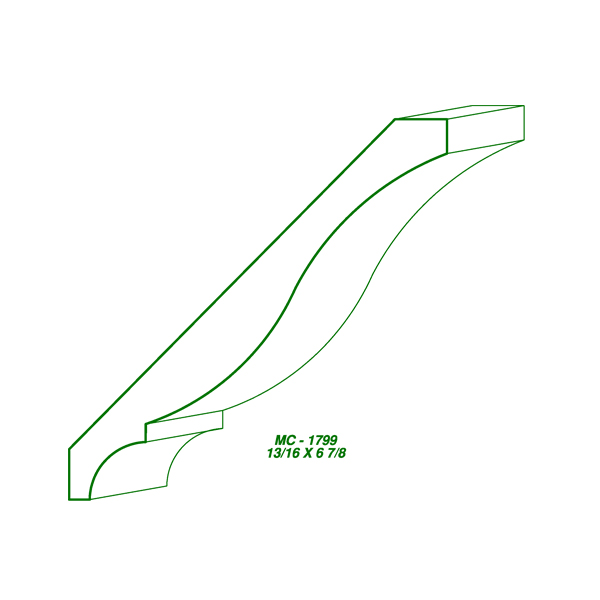 MC-1799 (13/16 x 6-7/8")-image