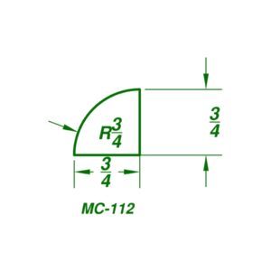 MC-112 STOCK (3/4" x 3/4")-image