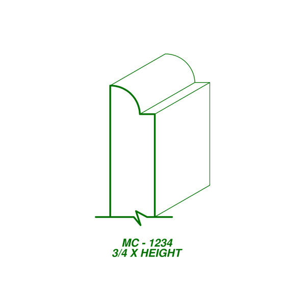 MC-1234 (3/4" x HEIGHT)-image