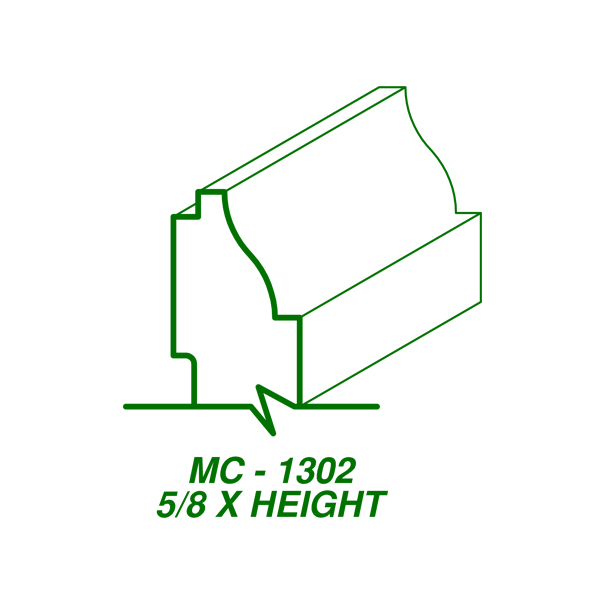 MC-1302 (5/8" x HEIGHT)-image