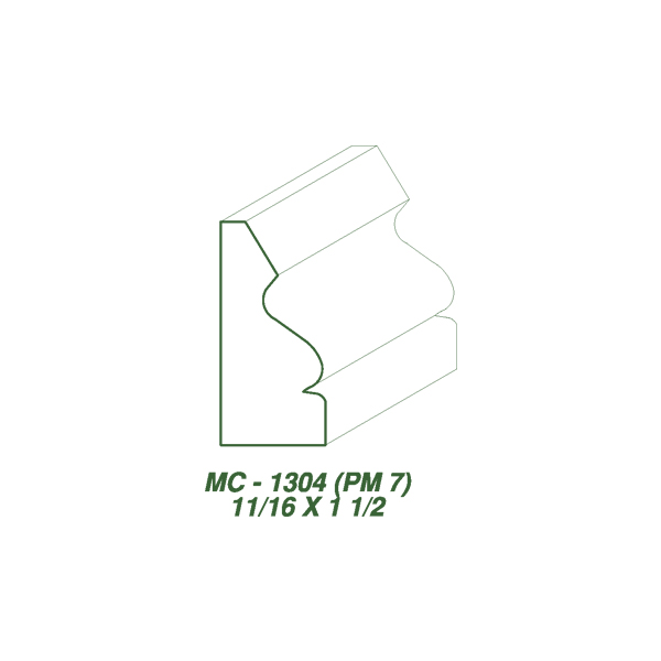 MC-1304 BASE  CASING STOCK (11/16" x 1-1/2")-image