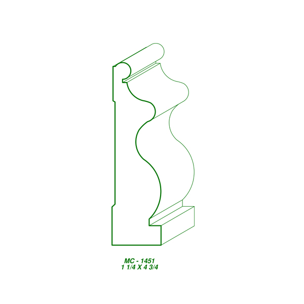 MC-1451 (1-1/4 x 4-3/4")-image