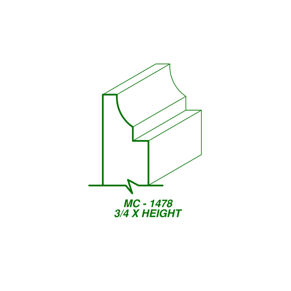 MC-1478 (3/4" x HEIGHT)-image
