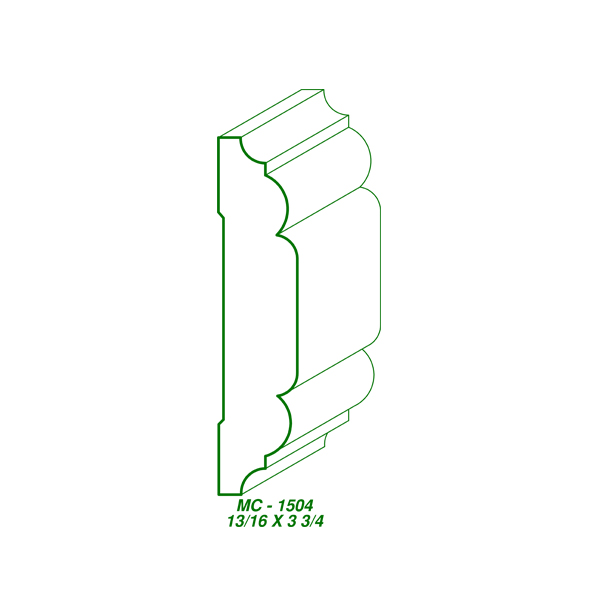 MC-1504 (13/16 x 3-3/4")-image