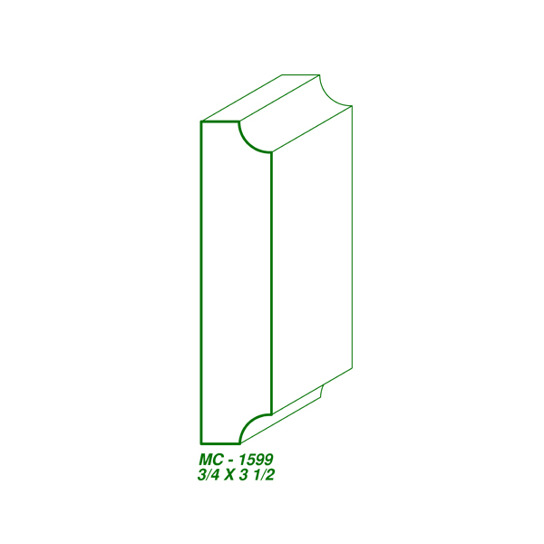 MC-1599 (3/4 x 3-1/2")-image