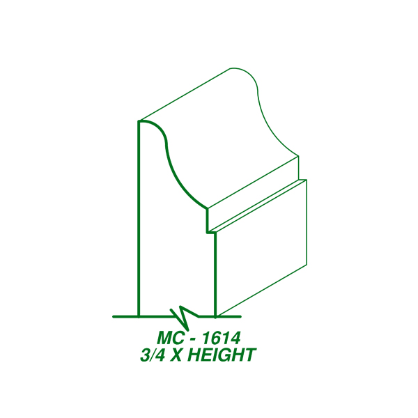 MC-1614 (3/4" x HEIGHT)-image