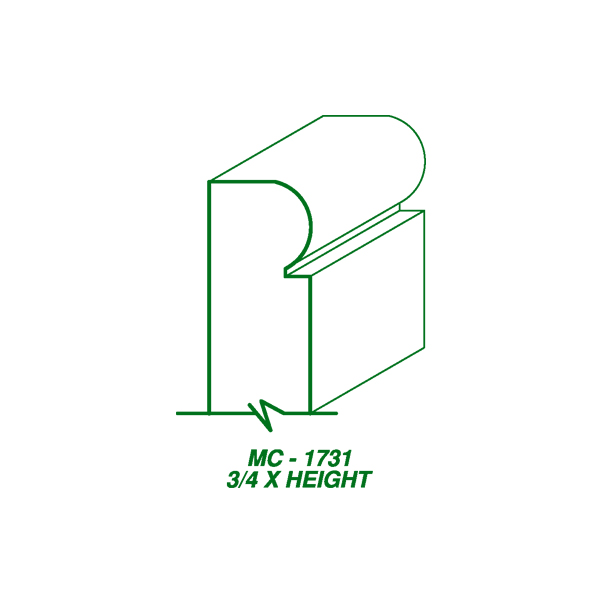 MC-1731 (3/4" x HEIGHT)-image