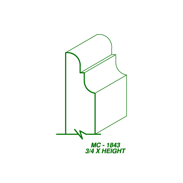 MC-1843 (3/4" x HEIGHT)-image