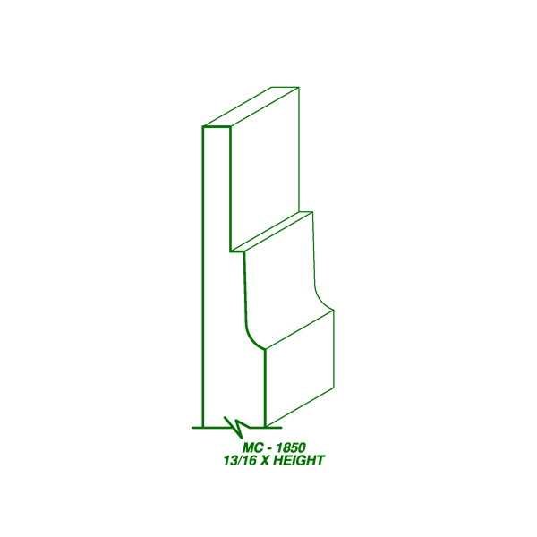 MC-1850 (13/16" x HEIGHT)-image