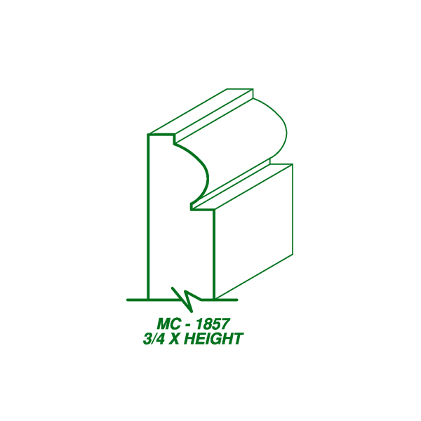 MC-1857 (3/4" x HEIGHT)-image