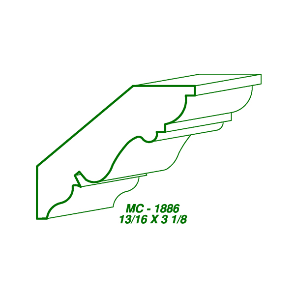 MC-1886 (13/16 x 3-1/8")-image