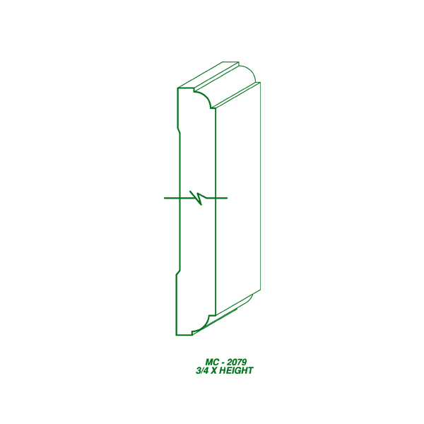MC-2079 (3/4" x HEIGHT)-image