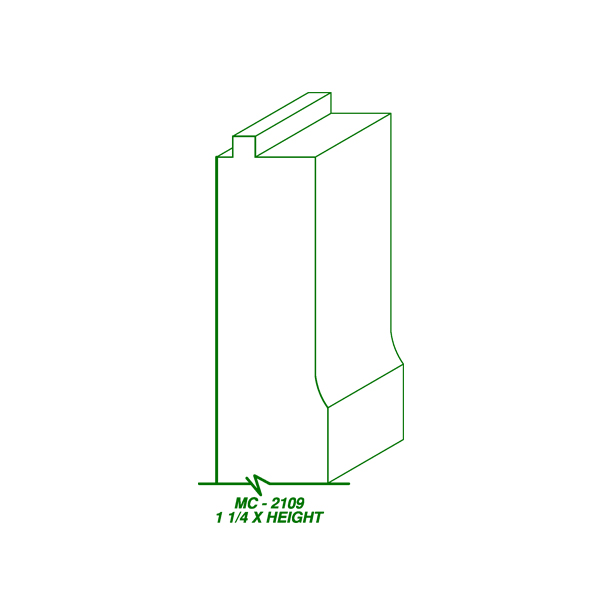 MC-2109 (1-1/4" x HEIGHT)-image