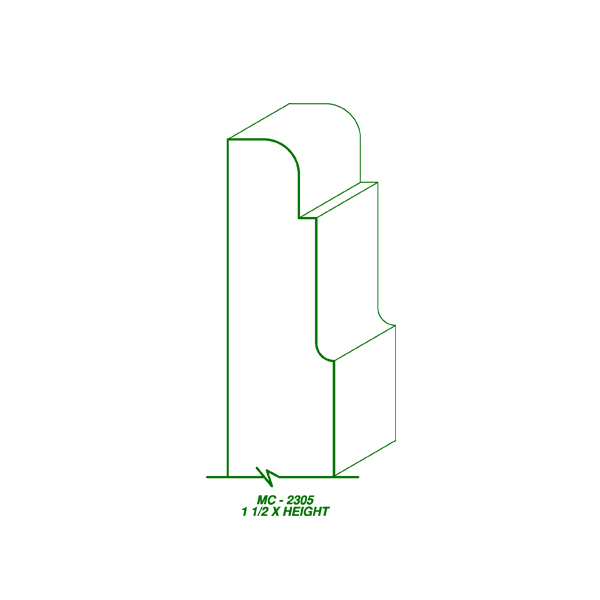MC-2305 (1-1/2" x HEIGHT)-image