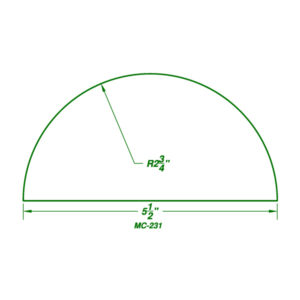 MC-231 (5-1/2 x 2-3/4")-image