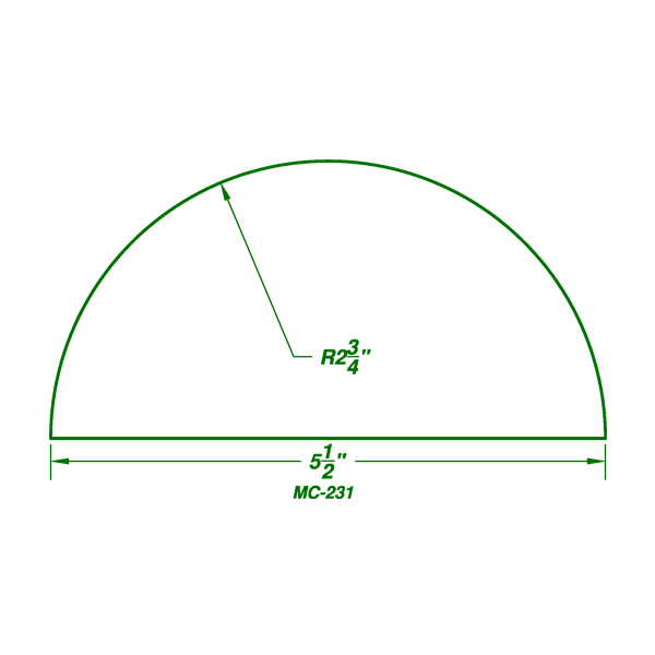 MC-231 (5-1/2 x 2-3/4")-image