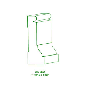 MC-2605 (1-1/8 x 3-5/16")-image