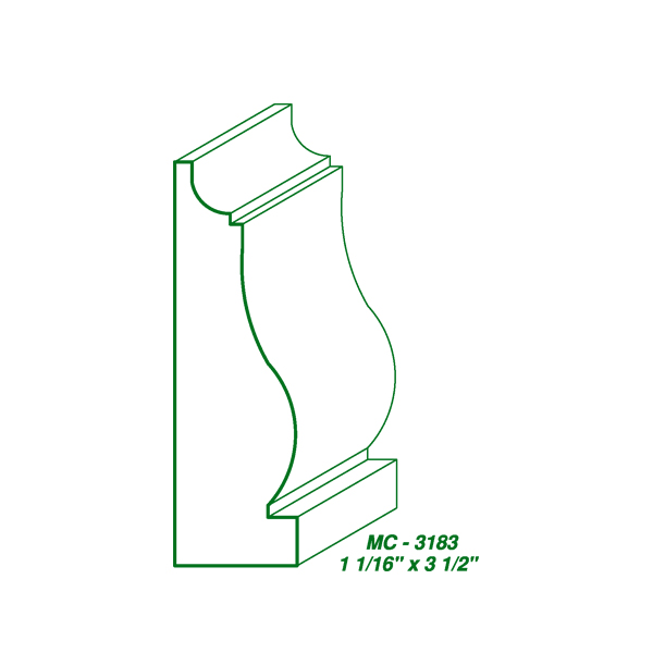 MC-3183 (1-1/16 x 3-1/2")-image