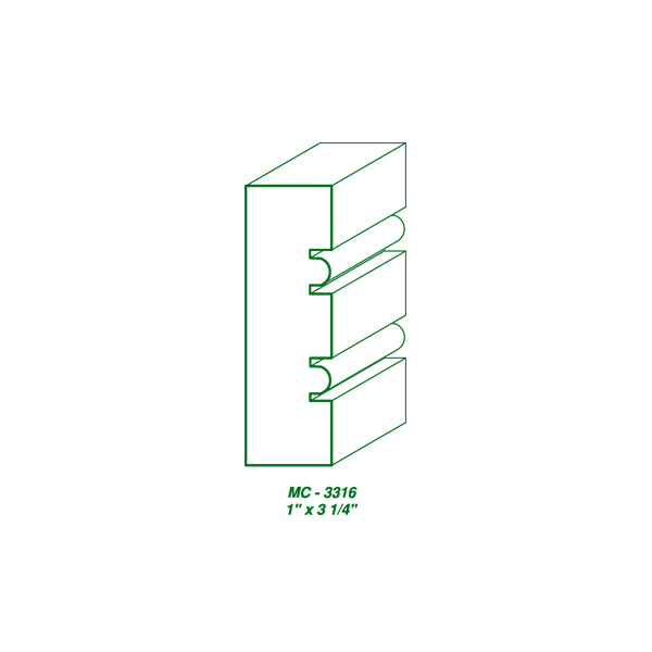 MC-3316 (1 x 3-1/4")-image