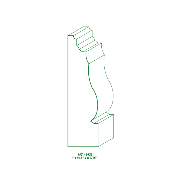 MC-3423 (1-11/16 x 6-3/16")-image