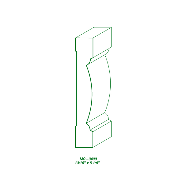 MC-3499 (13/16 x 5-1/8")-image
