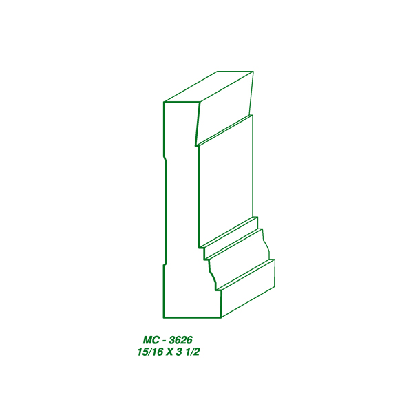 MC-3626 (15/16 x 3-1/2")-image