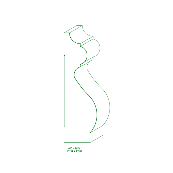 MC-3674 (2-1/4 x 7-3/8")-image