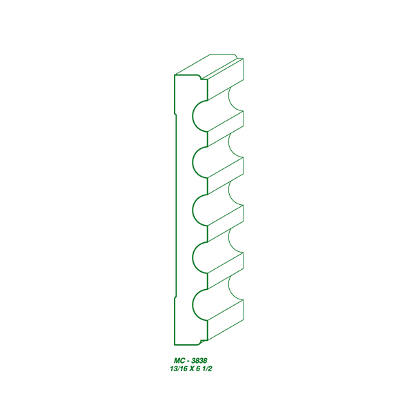 MC-3838 (13/16 x 6-1/2")-image
