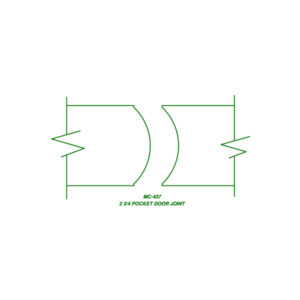 MC-437 (2-3/4" Pocket Door Joint)-image