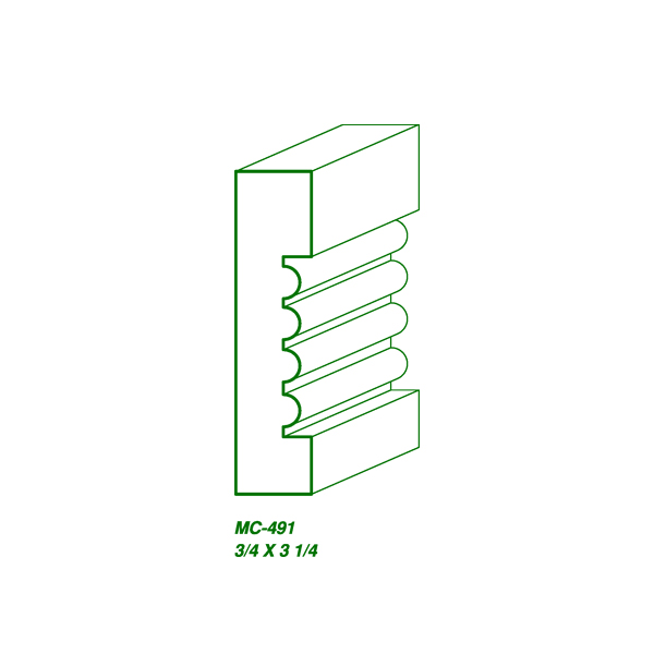 MC-491 (3/4 x 3-1/4")-image