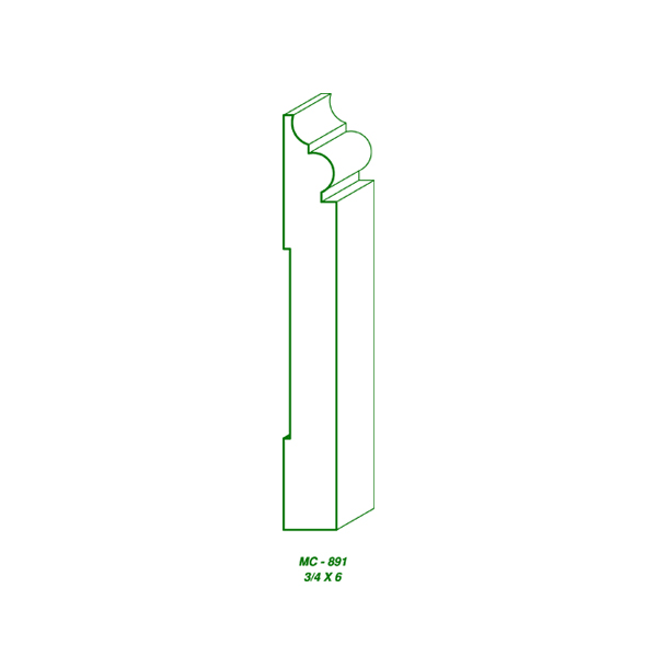 MC-891 (3/4 x 6")-image