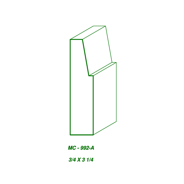 MC-992A (3/4 x 3-1/4")-image