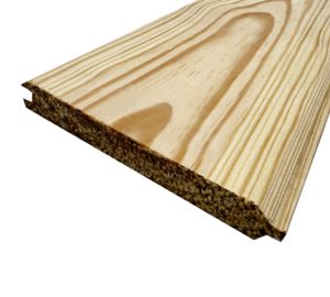 Southern Yellow Pattern Pine #122 T&G V-Joint STOCK-image