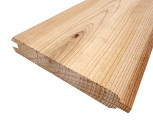Western Red Cedar #122 T&G V-Joint Kiln Dried STOCK-image