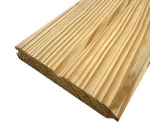 Southern Yellow Pattern Pine REVERSIBLE #122/116 T&G V-Joint STOCK-image