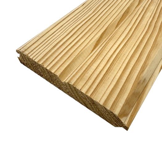 Southern Yellow Pattern Pine REVERSIBLE #122/116 T&G V-Joint STOCK-image