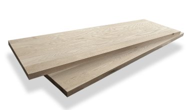 white oak square tread