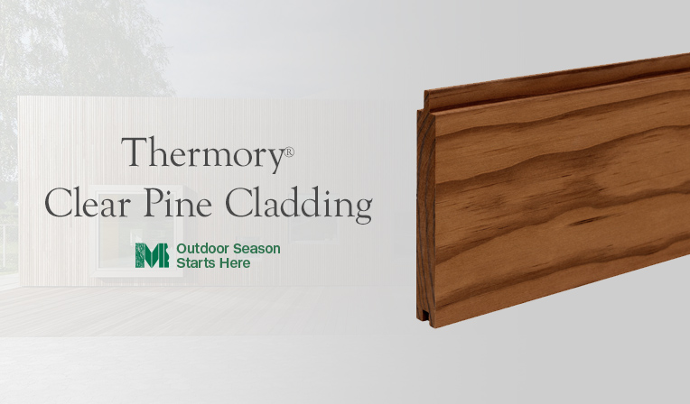 Discover Thermory’s C19 Clear Pine Cladding